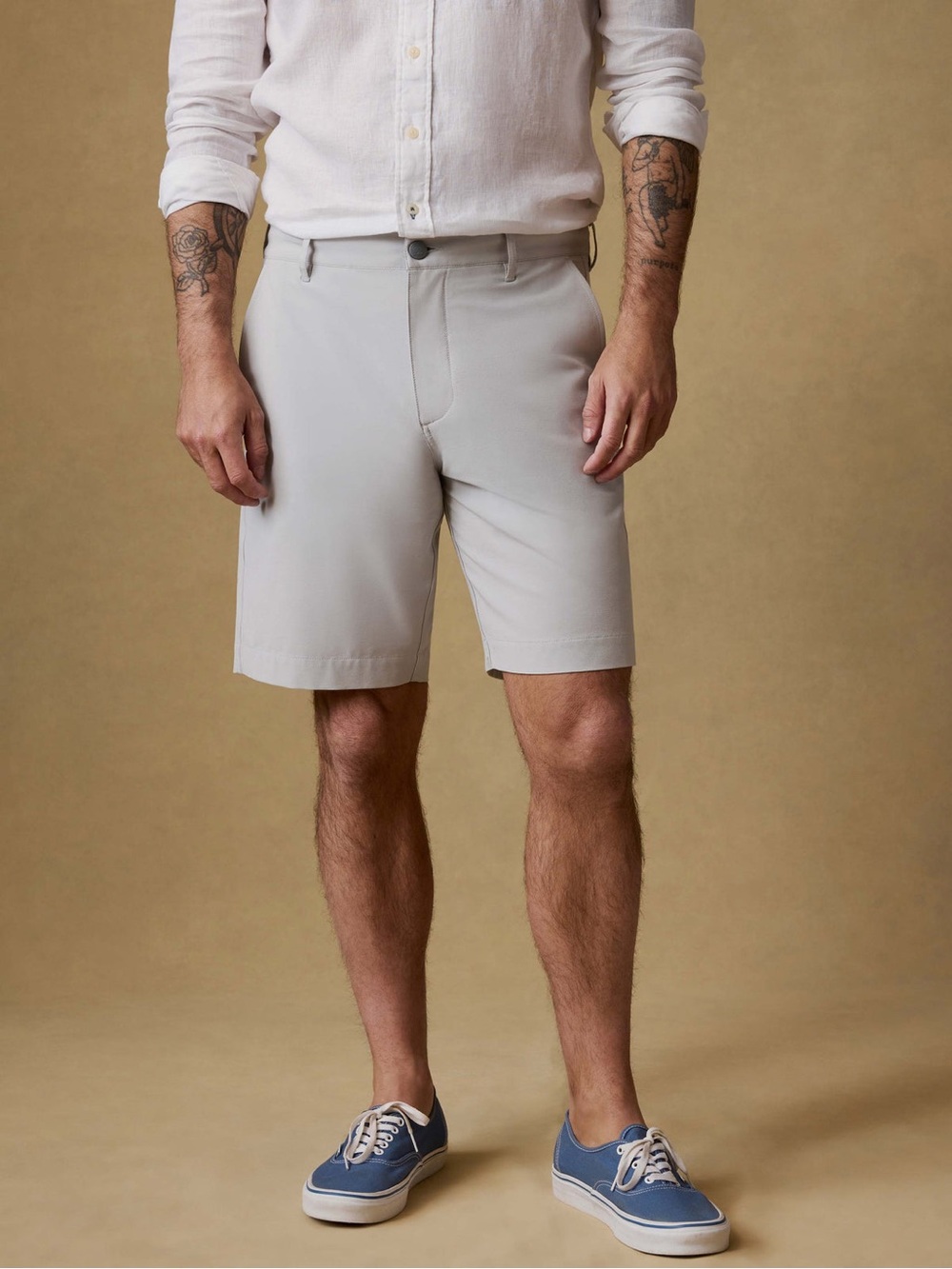 Faherty Men’s All Day Shorts 9” Stone